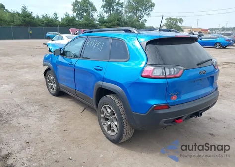 2022 Jeep Cherokee Trailhawk 4X4 из США, поврежденный, VIN 1C4PJMBX2ND522285